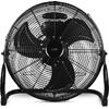 Επιδαπέδιος ανεμιστήρας, 100W Life Meltemi Mystery Black