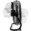 Επιδαπέδιος ανεμιστήρας, 100W Life Meltemi Mystery Black