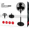 Ανεμιστήρας Life Ostro Dark 16''