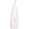 ΔΙΑΚΟΣΜΗΤΙΚΟ ΦΩΤΙΣΤΙΚΟ ΔΑΠΕΔΟΥ TUSKEN HM4702.02 FIBER CEMENT-ΛΕΥΚΟ 50x43x145Υεκ