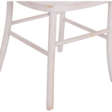 ΚΑΡΕΚΛΑ ΑΠΟ ΞΥΛΟ ΤΟΟΝ WHITE WASH 44.5x48x96Υεκ.HM9410.05