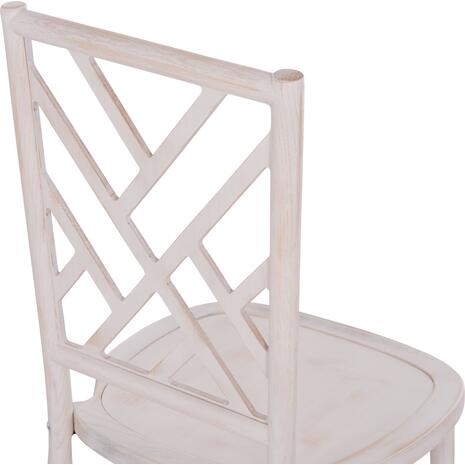 ΚΑΡΕΚΛΑ ΑΠΟ ΞΥΛΟ ΤΟΟΝ WHITE WASH 44.5x48x96Υεκ.HM9410.05