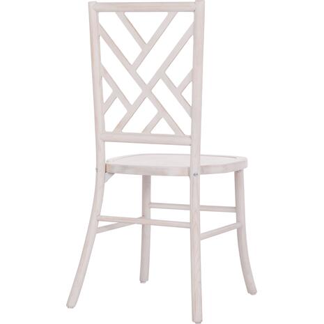 ΚΑΡΕΚΛΑ ΑΠΟ ΞΥΛΟ ΤΟΟΝ WHITE WASH 44.5x48x96Υεκ.HM9410.05