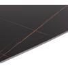 ΤΡΑΠΕΖΙ RAVEN HM18149.02 ΚΕΡΑΜΙΚΟ TOP ΜΕ ΟΨΗ ΜΑΥΡΟ ΜΑΡΜΑΡΟ 140x80x74Υεκ.