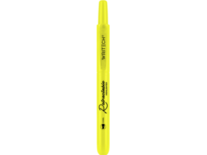 Μαρκαδόρος υπογράμμισης με κουμπί Writech Retractable Highlighter W-805N 1-4mm Neon Yellow (Yellow)