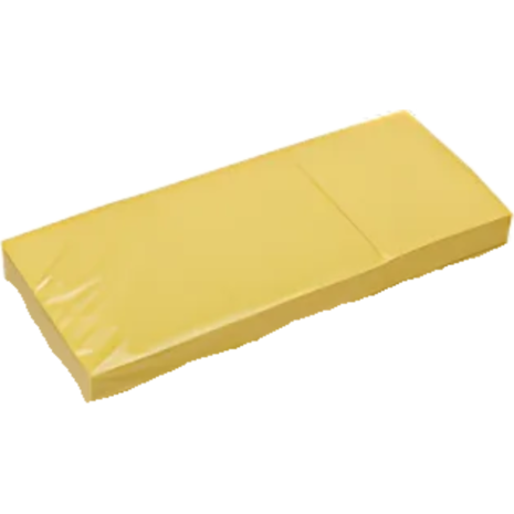 Αυτοκόλλητα χαρτάκια Groovy 38x51mm σετ 3x100 φύλλα κίτρινα (Κίτρινο)