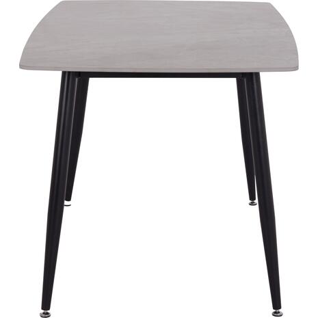 ΤΡΑΠΕΖΙ RAVEN HM18149.13 ΚΕΡΑΜΙΚΟ TOP ΜΕ ΟΨΗ ΓΚΡΙ ΜΑΡΜΑΡΟ 140x80x74Υεκ.