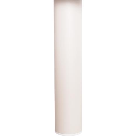 ΤΡΑΠΕΖΙ ΑΛΟΥΜΙΝΙΟΥ DOSUN HM6201.02 ΚΡΕΜ ΣΚΕΛΕΤΟΣ-3D PRINT ΓΥΑΛΙ-ΚΕΡΑΜΙΚΟ LOOK Φ120εκ