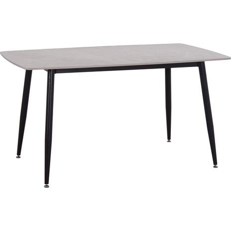 ΤΡΑΠΕΖΙ RAVEN HM18149.13 ΚΕΡΑΜΙΚΟ TOP ΜΕ ΟΨΗ ΓΚΡΙ ΜΑΡΜΑΡΟ 140x80x74Υεκ.