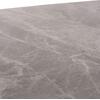 ΤΡΑΠΕΖΙ RAVEN HM9854.13 ΚΕΡΑΜΙΚΟ TOP ΓΚΡΙ ΜΑΡΜΑΡΟ-ΜΑΥΡΟ ΜΕΤΑΛΛΟ 120x70x73Υεκ.