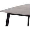 ΤΡΑΠΕΖΙ RAVEN HM9854.13 ΚΕΡΑΜΙΚΟ TOP ΓΚΡΙ ΜΑΡΜΑΡΟ-ΜΑΥΡΟ ΜΕΤΑΛΛΟ 120x70x73Υεκ.