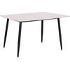 ΤΡΑΠΕΖΙ RAVEN HM18149.01 ΚΕΡΑΜΙΚΟ TOP ΜΕ ΟΨΗ ΛΕΥΚΟ ΜΑΡΜΑΡΟ 140x80x74Υεκ.
