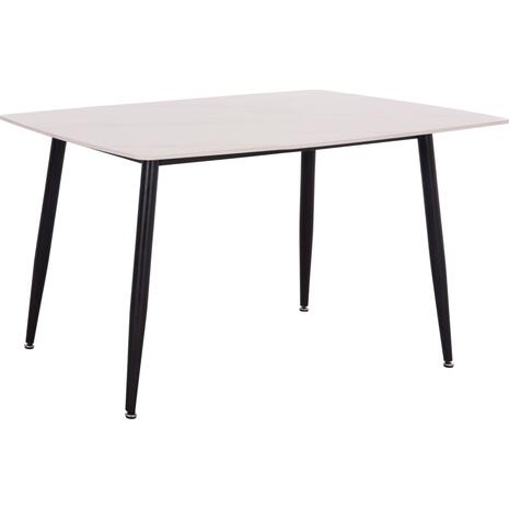 ΤΡΑΠΕΖΙ RAVEN HM18149.01 ΚΕΡΑΜΙΚΟ TOP ΜΕ ΟΨΗ ΛΕΥΚΟ ΜΑΡΜΑΡΟ 140x80x74Υεκ.