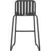 ΣΚΑΜΠΟ ΜΠΑΡ ΑΛΟΥΜΙΝΙΟΥ RACHEL HM6341.01 ΓΚΡΙ 47x56,5x98,5Υεκ.