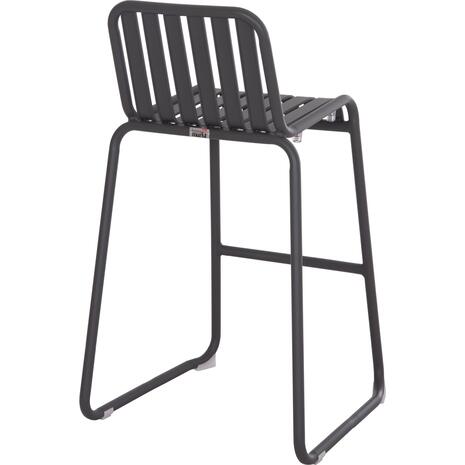 ΣΚΑΜΠΟ ΜΠΑΡ ΑΛΟΥΜΙΝΙΟΥ RACHEL HM6341.01 ΓΚΡΙ 47x56,5x98,5Υεκ.
