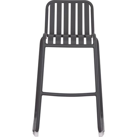 ΣΚΑΜΠΟ ΜΠΑΡ ΑΛΟΥΜΙΝΙΟΥ RACHEL HM6341.01 ΓΚΡΙ 47x56,5x98,5Υεκ.
