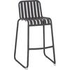 ΣΚΑΜΠΟ ΜΠΑΡ ΑΛΟΥΜΙΝΙΟΥ RACHEL HM6341.01 ΓΚΡΙ 47x56,5x98,5Υεκ.