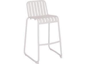 ΣΚΑΜΠΟ ΜΠΑΡ ΑΛΟΥΜΙΝΙΟΥ RACHEL HM6341.02 ΛΕΥΚΟ 47x56,5x98,5Υεκ.
