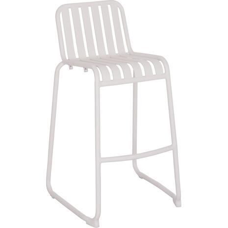 ΣΚΑΜΠΟ ΜΠΑΡ ΑΛΟΥΜΙΝΙΟΥ RACHEL HM6341.02 ΛΕΥΚΟ 47x56,5x98,5Υεκ.