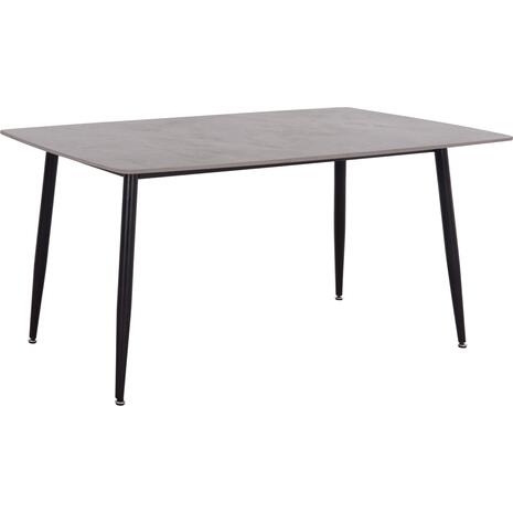ΤΡΑΠΕΖΙ RAVEN HM18150.13 ΚΕΡΑΜΙΚΟ TOP ΜΕ ΟΨΗ ΓΚΡΙ ΜΑΡΜΑΡΟ 160x80x74Υεκ.