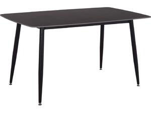 ΤΡΑΠΕΖΙ RAVEN HM18149.02 ΚΕΡΑΜΙΚΟ TOP ΜΕ ΟΨΗ ΜΑΥΡΟ ΜΑΡΜΑΡΟ 140x80x74Υεκ.