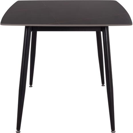 ΤΡΑΠΕΖΙ RAVEN HM18150.02 ΚΕΡΑΜΙΚΟ TOP ΜΕ ΟΨΗ ΜΑΥΡΟ ΜΑΡΜΑΡΟ 160x80x74Υεκ.