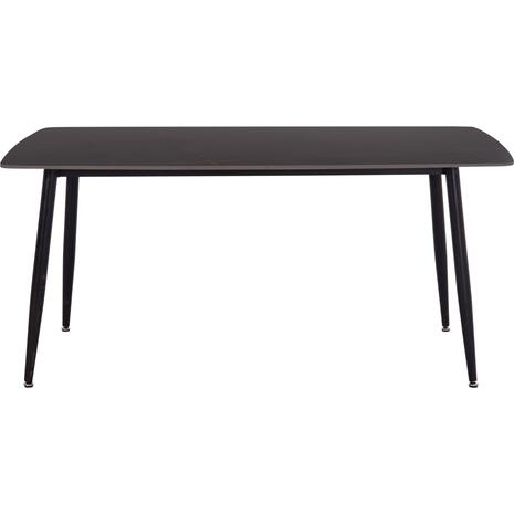 ΤΡΑΠΕΖΙ RAVEN HM18150.02 ΚΕΡΑΜΙΚΟ TOP ΜΕ ΟΨΗ ΜΑΥΡΟ ΜΑΡΜΑΡΟ 160x80x74Υεκ.