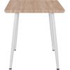 ΤΡΑΠΕΖΙ ΤΡΑΠΕΖΑΡΙΑΣ PALOMA HM8335.02, 70Χ70X76,5, SONOMA, ΛΕΥΚΑ ΠΟΔΙΑ