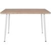 ΤΡΑΠΕΖΙ ΤΡΑΠΕΖΑΡΙΑΣ PALOMA HM8334.02, 120X70X76,5- SONOMA, ΛΕΥΚΑ ΠΟΔΙΑ