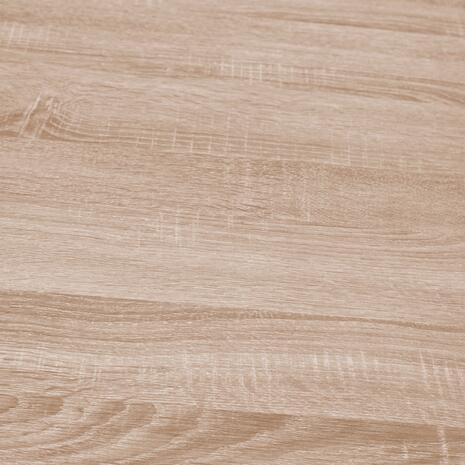 ΤΡΑΠΕΖΙ ΤΡΑΠΕΖΑΡΙΑΣ PALOMA HM8335.01, 70Χ70X76.5, SONOMA, ΜΑΥΡΑ ΠΟΔΙΑ