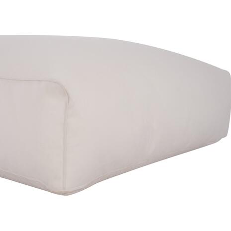 ΠΟΥΦ YAMIN 2ΑΤΟΜΩΝ ΜΕ TEXTILENE 600gr/m2 2X1 ΛΕΥΚΟ HM5773.11 140x140x40-60Υεκ.
