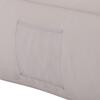 ΠΟΥΦ YAMIN 2ΑΤΟΜΩΝ ΜΕ TEXTILENE 600gr/m2 2X1 ΛΕΥΚΟ HM5773.11 140x140x40-60Υεκ.