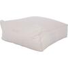 ΠΟΥΦ YAMIN 2ΑΤΟΜΩΝ ΜΕ TEXTILENE 600gr/m2 2X1 ΛΕΥΚΟ HM5773.11 140x140x40-60Υεκ.