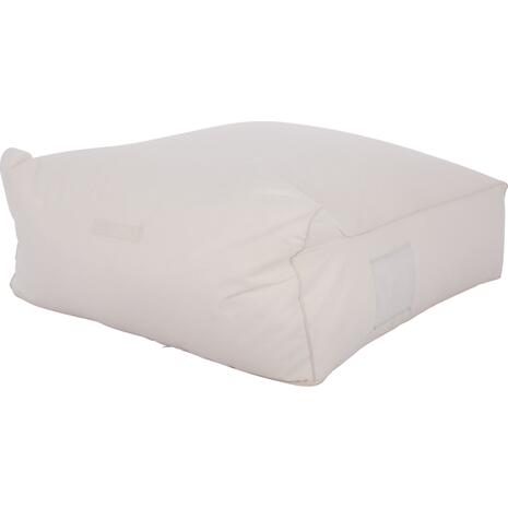 ΠΟΥΦ YAMIN 2ΑΤΟΜΩΝ ΜΕ TEXTILENE 600gr/m2 2X1 ΛΕΥΚΟ HM5773.11 140x140x40-60Υεκ.