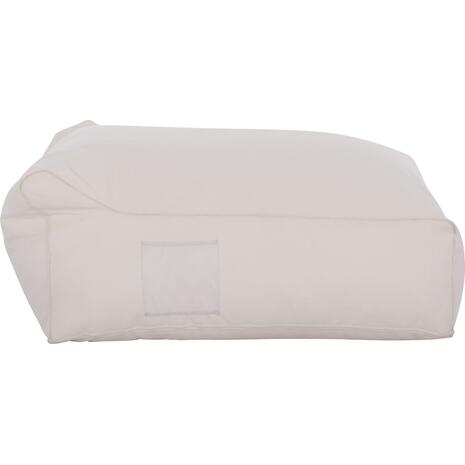 ΠΟΥΦ YAMIN 2ΑΤΟΜΩΝ ΜΕ TEXTILENE 600gr/m2 2X1 ΛΕΥΚΟ HM5773.11 140x140x40-60Υεκ.