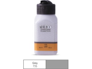 Χρώμα για Γυαλί/Κεραμικό Artdeco Enamel 75ml Gray 735