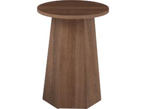 ΤΡΑΠΕΖΙ ΣΑΛΟΝΙΟΥ CARPEN HM18270 MDF ΜΕ ΕΠΕΝΔΥΣΗ PAPERWOOD Φ40x55Υεκ.