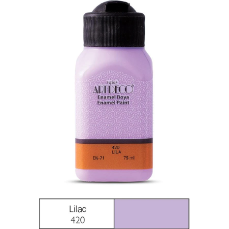 Χρώμα για Γυαλί/Κεραμικό Artdeco Enamel 75ml Lilac 420