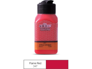 Χρώμα για Γυαλί/Κεραμικό Artdeco Enamel 75ml Flame Red 347