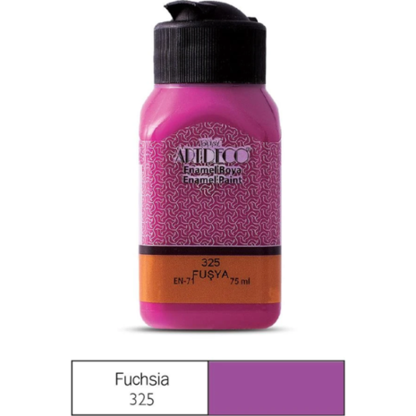 Χρώμα για Γυαλί/Κεραμικό Artdeco Enamel 75ml Fuchsia 325