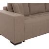 ΓΩΝΙΑΚΟΣ ΚΑΝΑΠΕΣ-ΚΡΕΒΑΤΙ ΜΕ ΑΠΟΘ.ΧΩΡΟ TRENDSTON HM3302.03R ΜΠΕΖ ΥΦΑΣΜΑ 298x177x95Υεκ