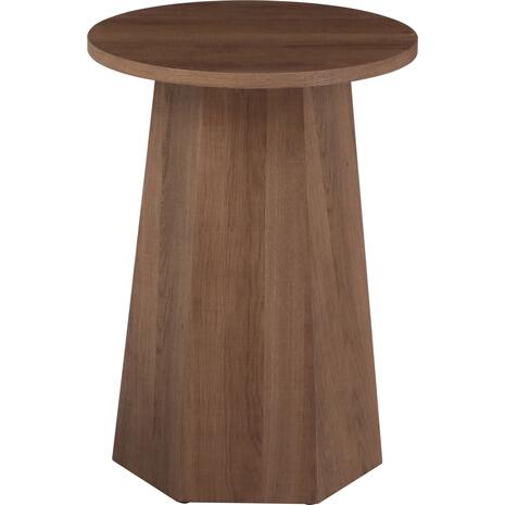 ΤΡΑΠΕΖΙ ΣΑΛΟΝΙΟΥ CARPEN HM18270 MDF ΜΕ ΕΠΕΝΔΥΣΗ PAPERWOOD Φ40x55Υεκ.