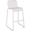 ΣΚΑΜΠΟ ΜΠΑΡ ΑΛΟΥΜΙΝΙΟΥ RACHEL HM6341.02 ΛΕΥΚΟ 47x56,5x98,5Υεκ.