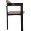 ΠΟΛΥΘΡΟΝΑ ΤΡΑΠΕΖΑΡΙΑΣ KALL HM18247.02 ΚΑΦΕ ΥΦΑΣΜΑ--PLYWOOD ΣΕ ΜΑΥΡΟ 56x45x73Υεκ (σετ 2 τεμαχίων)