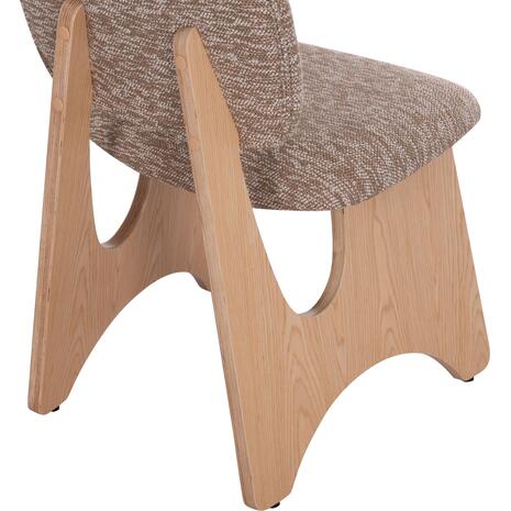 ΚΑΡΕΚΛΑ ΤΡΑΠΕΖΑΡΙΑΣ BELLISI HM18248.01 ΚΑΦΕ ΥΦΑΣΜΑ-PLYWOOD ΧΡΩΜΑ ΔΡΥΟΣ 53x56x78Υεκ. (σετ 2 τεμαχίων)