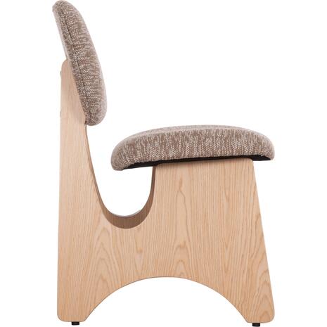 ΚΑΡΕΚΛΑ ΤΡΑΠΕΖΑΡΙΑΣ BELLISI HM18248.01 ΚΑΦΕ ΥΦΑΣΜΑ-PLYWOOD ΧΡΩΜΑ ΔΡΥΟΣ 53x56x78Υεκ. (σετ 2 τεμαχίων)