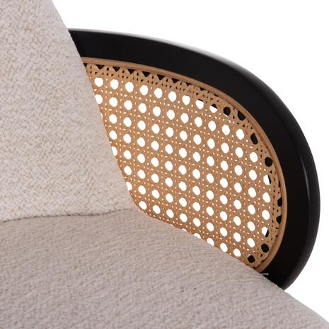ΣΚΑΜΠΟ ΜΠΑΡ ΠΕΡΙΣΤΡΕΦΟΜΕΝΟ BECKER HM18251.02 PLYWOOD ΜΑΥΡΟ--ΕΚΡΟΥ ΥΦΑΣΜΑ 50x52x100Υ (σετ 2 τεμαχίων)