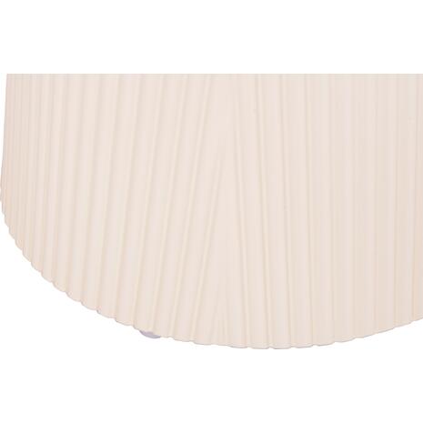 ΤΡΑΠΕΖΑΚΙ ΒΟΗΘΗΤΙΚΟ DENTON HM18023.02 MDF TOP ΦΥΣΙΚΟ ΞΥΛΟΥ-ΒΑΣΗ ΛΕΥΚΗ Φ45x51,5Υεκ.