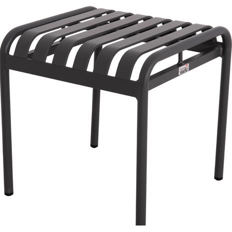 ΣΚΑΜΠΟ ΑΛΟΥΜΙΝΙΟΥ RACHEL HM6340.01 ΓΚΡΙ 45x45x46Υεκ.