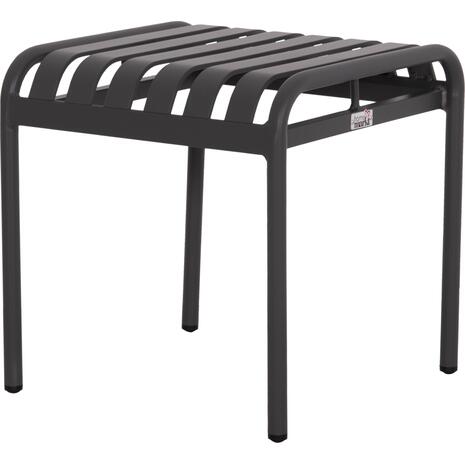 ΣΚΑΜΠΟ ΑΛΟΥΜΙΝΙΟΥ RACHEL HM6340.01 ΓΚΡΙ 45x45x46Υεκ.